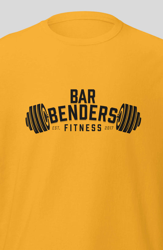 Bar Benders Fitness Dark Barbell Tee