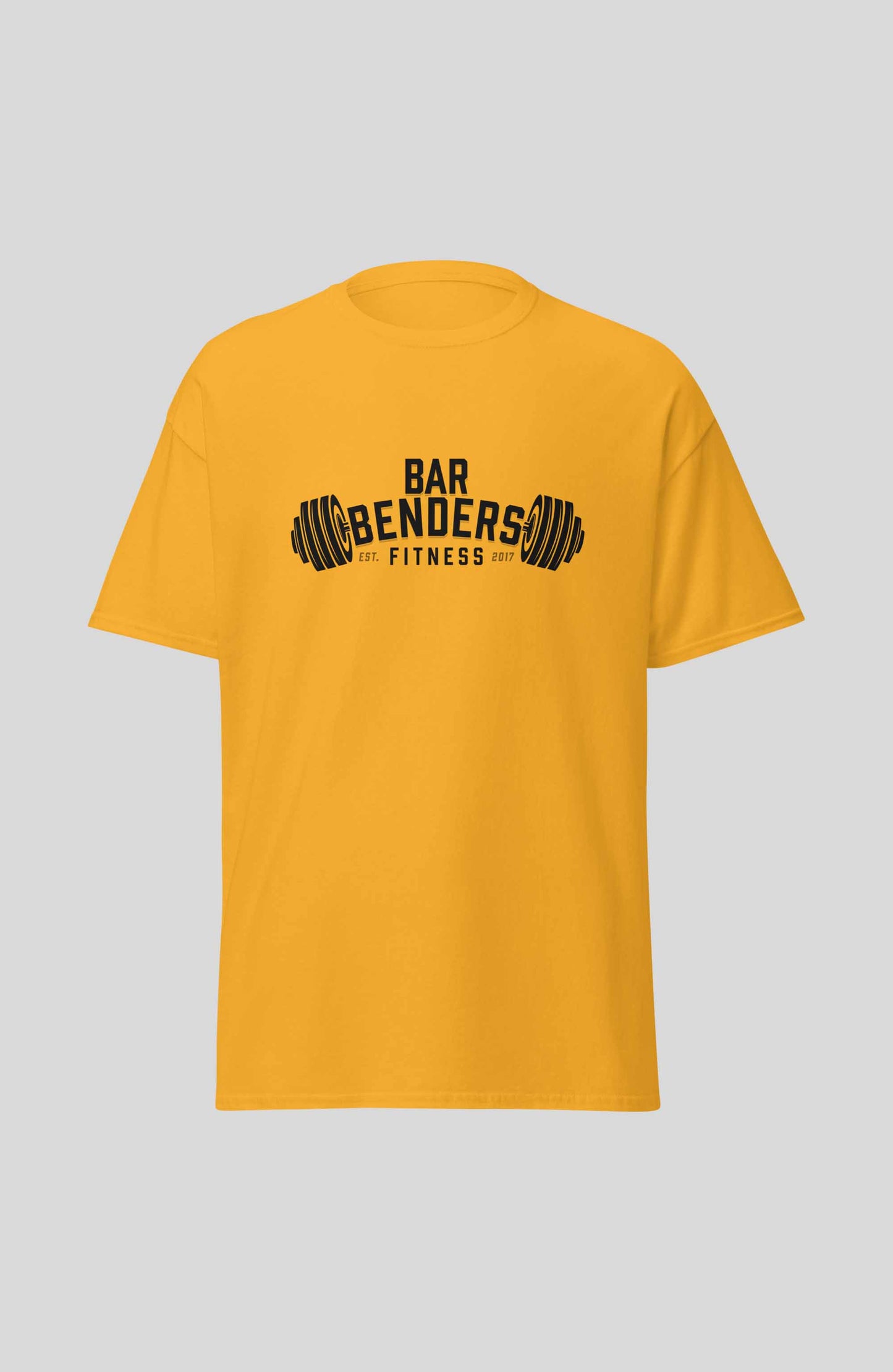 Bar Benders Fitness Dark Barbell Tee