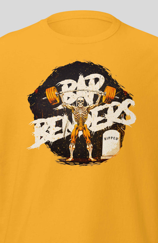 Bar Bender's Ripped Skeleton Halloween Tee