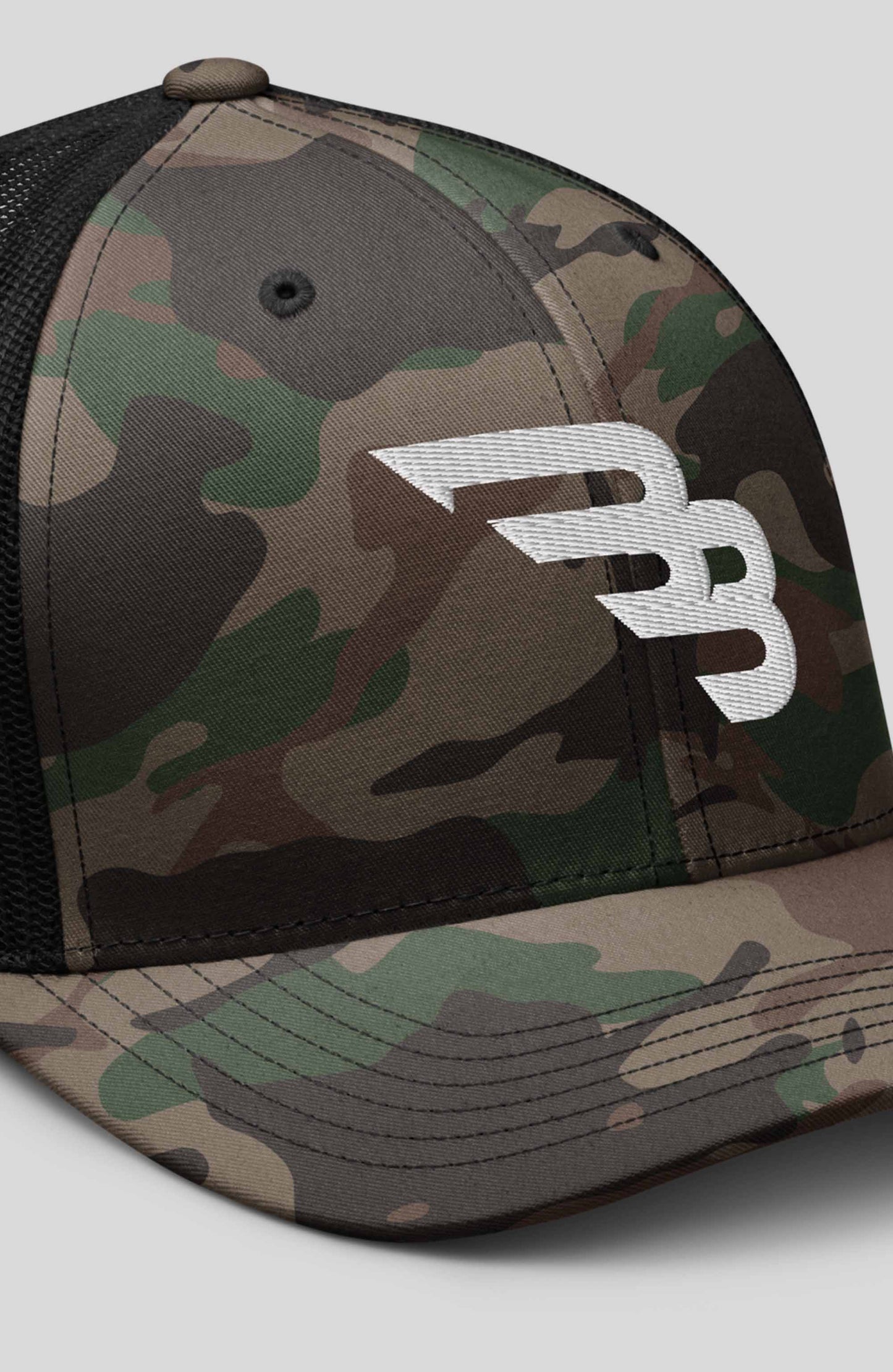 BB Camo Trucker Hat