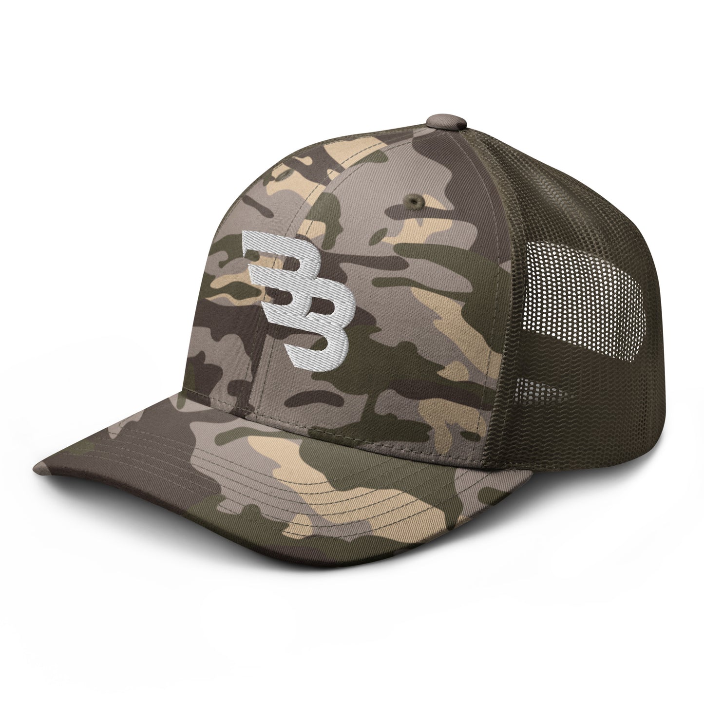 BB Camo Trucker Hat