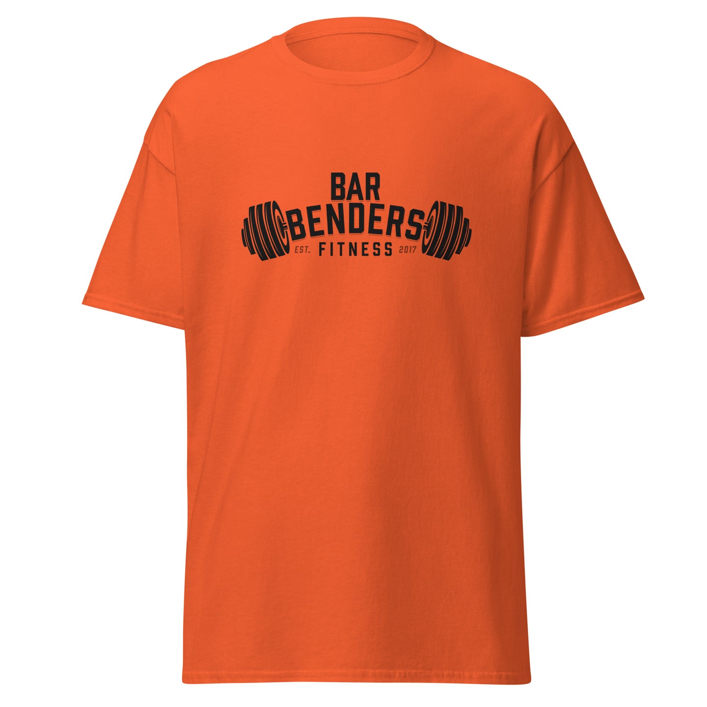 Bar Benders Fitness Dark Barbell Tee