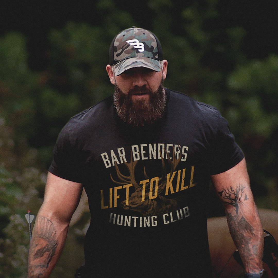 Bar Benders Hunting Club Lift to Kill Tee