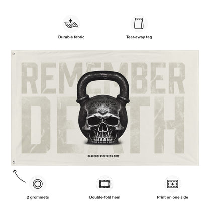 Remember Death Gym Flag