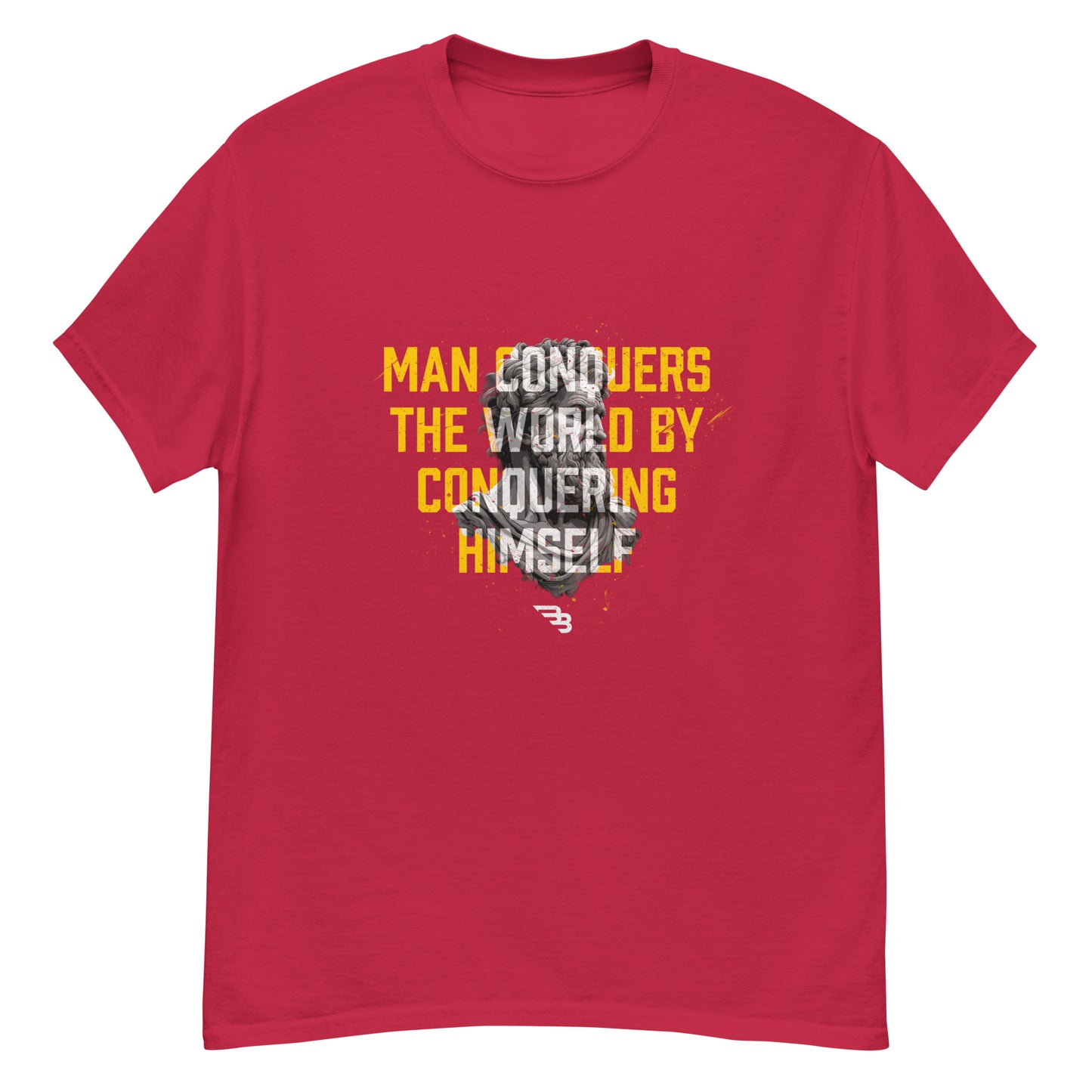 Man Conquers Stoic Tee