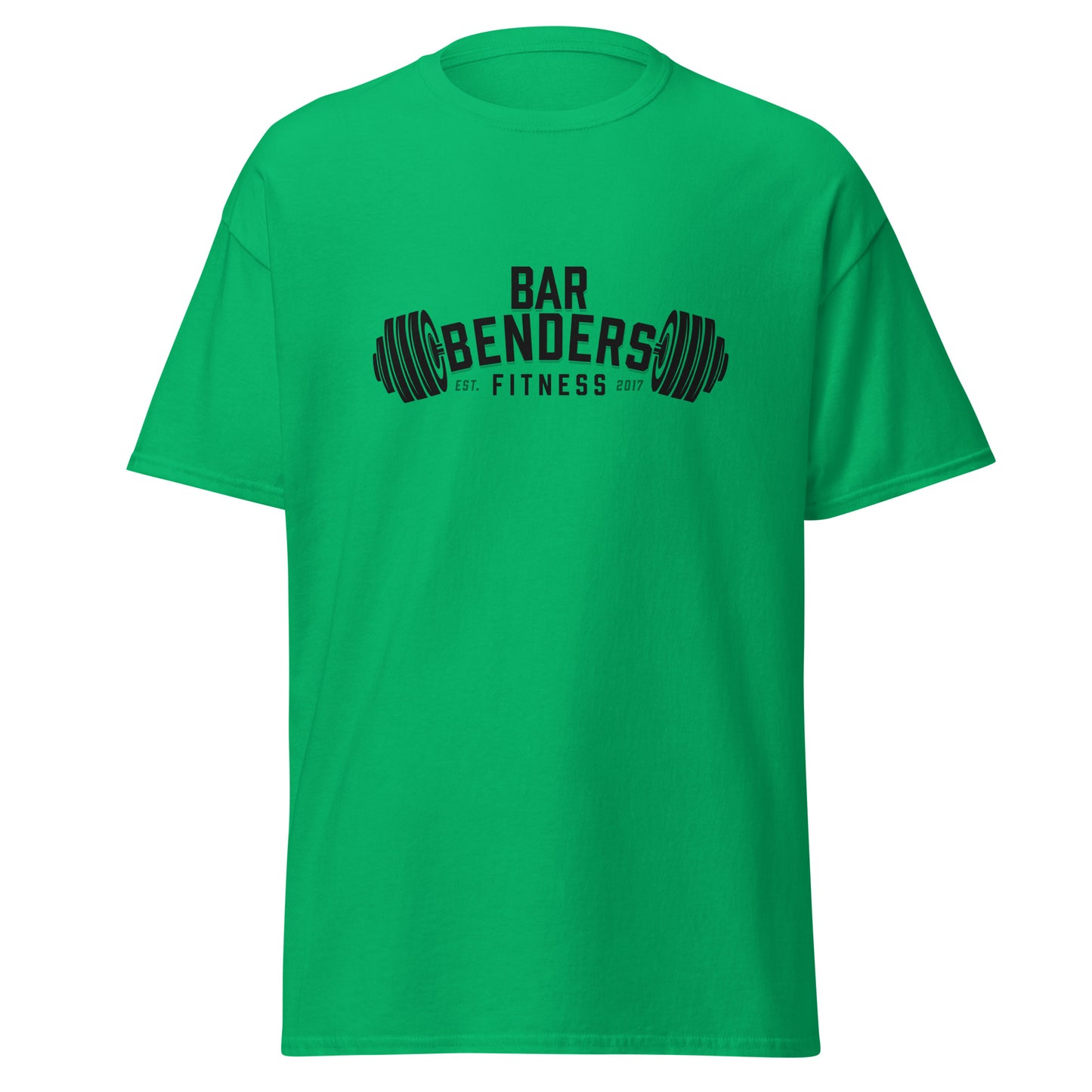 Bar Benders Fitness Dark Barbell Tee