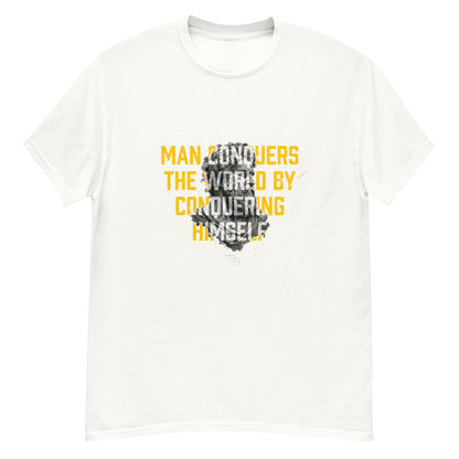 Man Conquers Stoic Tee