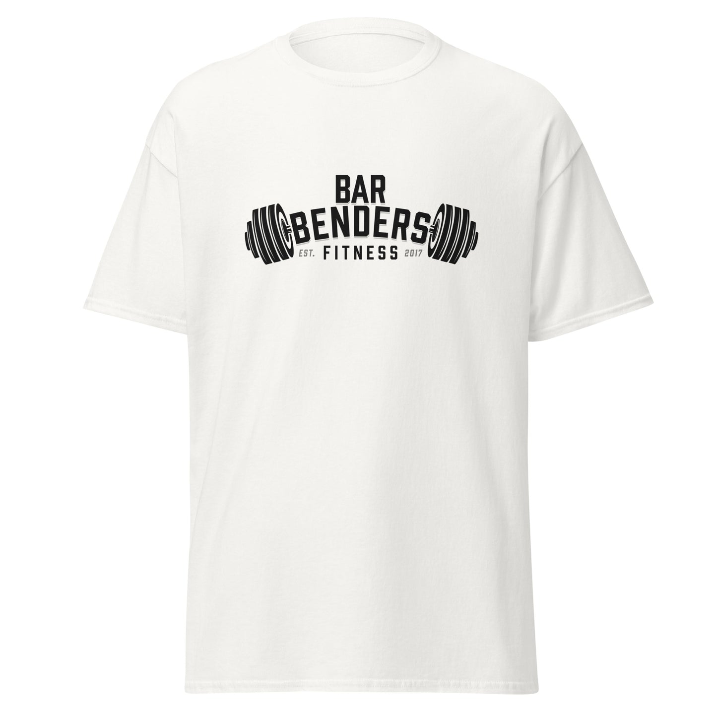 Bar Benders Fitness Dark Barbell Tee