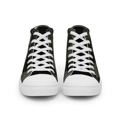 BB Camo Men's High Top Canvas Shoes