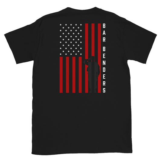 Bar Benders Veterans Flag Tee