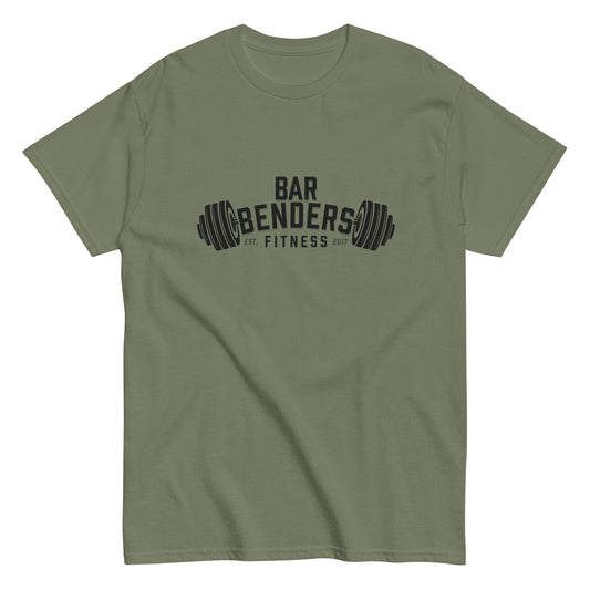 Bar Benders Fitness Dark Barbell Tee