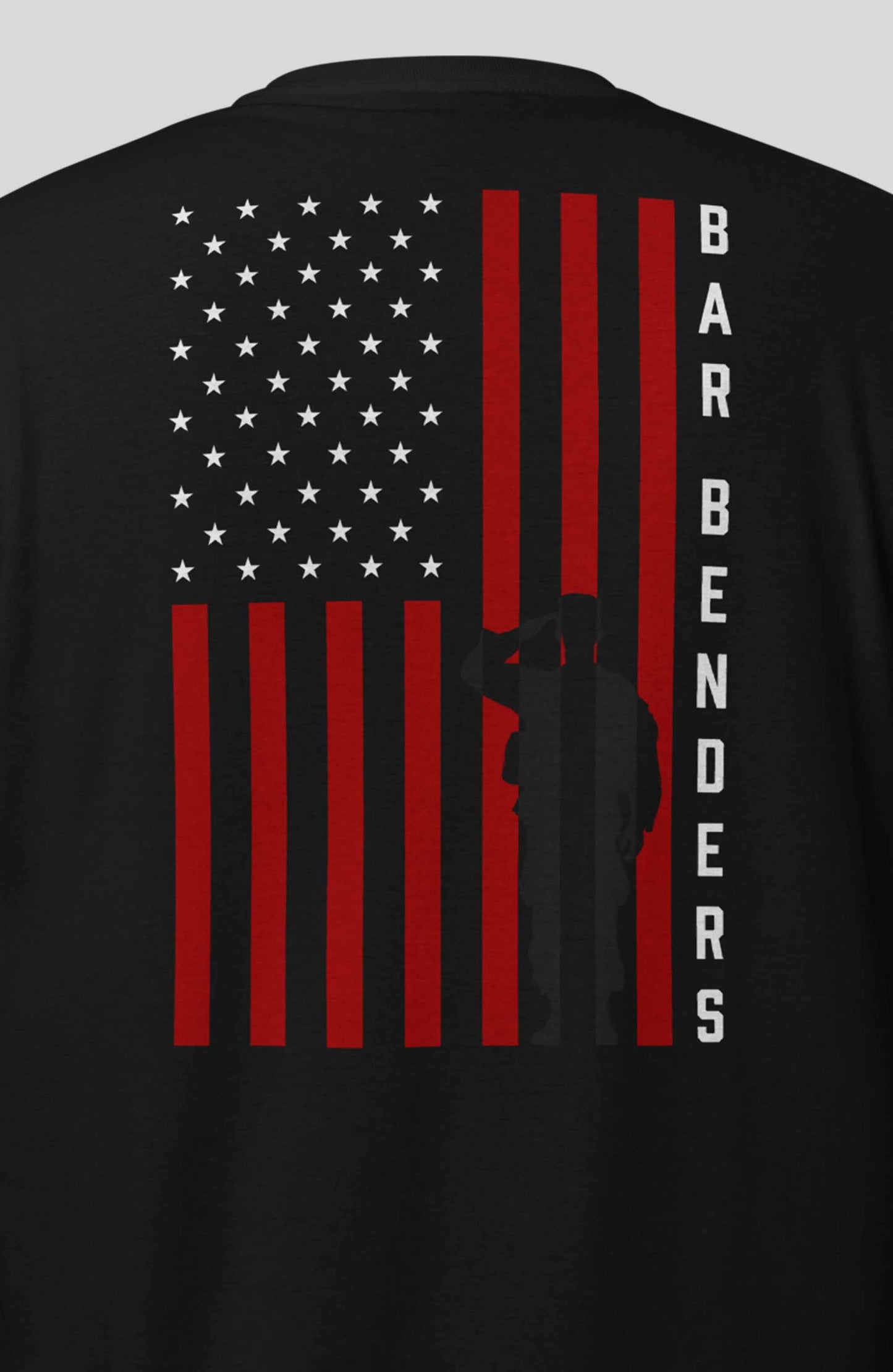 Bar Benders Veterans Flag Tee